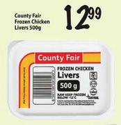 County Fair Frozen Chicken Livers-500g