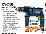 Ryobi 13mm Chuck Impact Drill (PD-550)-550W 