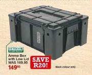 Ammo Box With Low Lid