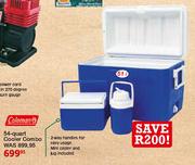 Coleman 54-Quart Cooler Combo