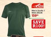 First Ascent Men's Duoflo T