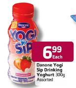 Danone Yogi Sip Drinking Yoghurt Assorted-300g Each
