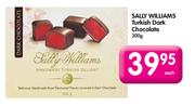 Sally Williams Turkish Dark Chocolate-300g Each