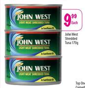John West Shredded Tuna-170gm Each