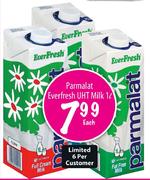 Parmalat Everfresh UHT Milk-1Ltr Each
