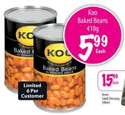 Koo Baked Beans-410gm Each