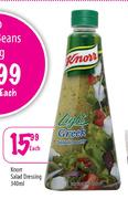 Knorr Salad Dressing - 340ml Each