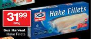 Sea Harvest Hake Fillets-600g