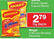 Maggi 2-Minute Noodles Assorted-73g Each