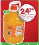 Darling Fruit Nectar/Dairy Fruit Blend Assorted-4L Each
