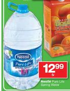 Nestle Pure Life Spring Water-5L