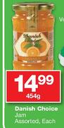 Danish Choice Jam Assorted-454g Each