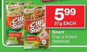 Knorr Cup a Snack Assorted-37g Each