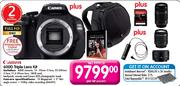 Canon 600D Triple Lens Kit