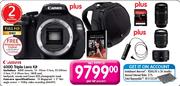 Canon 600D Triple Lens Kit