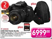 Canon 650D DSLR Starter Bundle