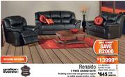 Renaldo 3 Piece Lounge Suite
