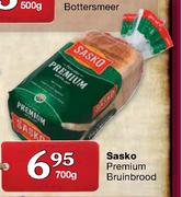Sasko Premium Bruinbrood-700g Each