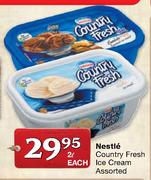 Nestle Country Fresh Ice Cream Assorted-2L Each