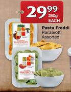 Pasta Freddi Panzerotti Assorted-250g Each