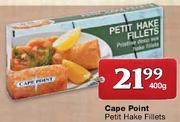 Cape Point Petit Hake Fillets-400g