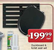 Duckboard & Toilet Seat Set-Per Set