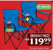Twin Pack  Spider Chairs-2-Piece Per Pack