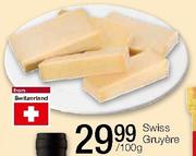 Swiss Gruyere Per 100g