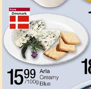 Arla Creamy Blue Per 100g 