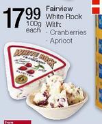 Fairview White Rock (Cranberries/Apricot)-100g Each