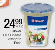 Clover Feta Cheese Assorted-400g Each
