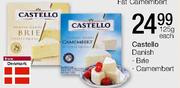 Castello Danish (Brie/Camembert)-125g Each