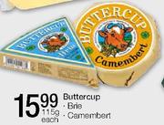 Buttercup(Brie/Camembert)-115g Each