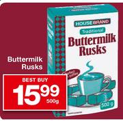 Buttermilk Rusks-500g