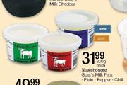 Nuwohoogta Goat's Milk Feta-Plan/Pepper/Chilli-200g Each