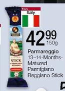 Parmareggio 13-14-Months-Matured Parmlgleno Reggiano Stick-150g