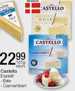 Castello Denish Brie Camembert-125g Each