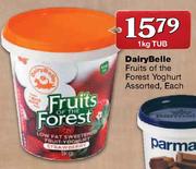 DairyBelle Fruits of the Forest Yoghurt-1kg Tub