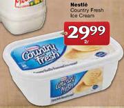 Nestle Country Fresh Ice Cream-2Ltr