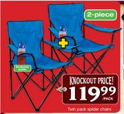 Twin Pack Spider Chairs-2 Piece