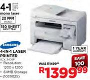 Samsung 4-In-1 Laser Printer(SCX 3405F)