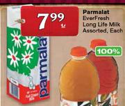Parmalat Everfresh Long Life Milk Assorted-1l Each
