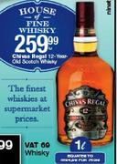 Chivas/Regal 12-Year-Old Scotch Whisky-1L  