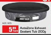Autozone Exhaust Sealant Tub-200g Each