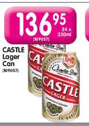 Castle Lager Can-24x330ml