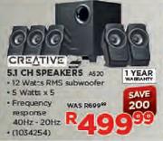 Creative 5.1 CH Speakers(A520)