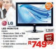 LG LED Monitor-18.5"(E1940S)