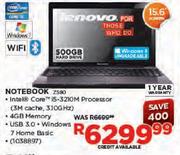 Lenovo Notebook(Z580)