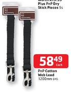 PnP Cotton Web Lead 1200mm D45-Each