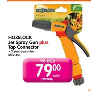 Hozelock Jet Spray Gun Plus Tap Connector-Each